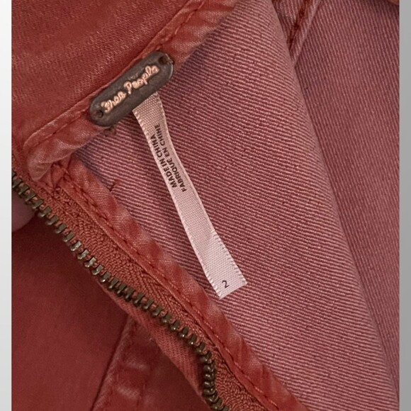 Burnt Orange Free People Skirt Size 2 - Picture 4 of 7